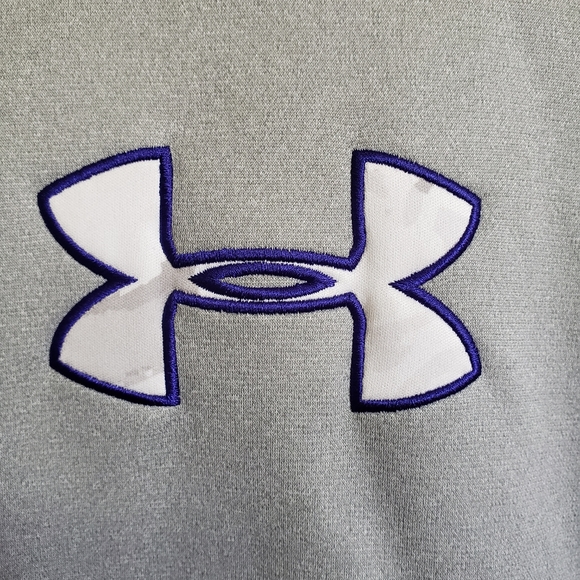Women's Gray Under Armour Cold Gear Hoodie - Picture 5 of 10
